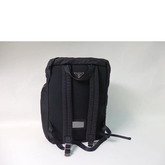 Prada Black Bag Nylon Backpack - Picture 1 of 5